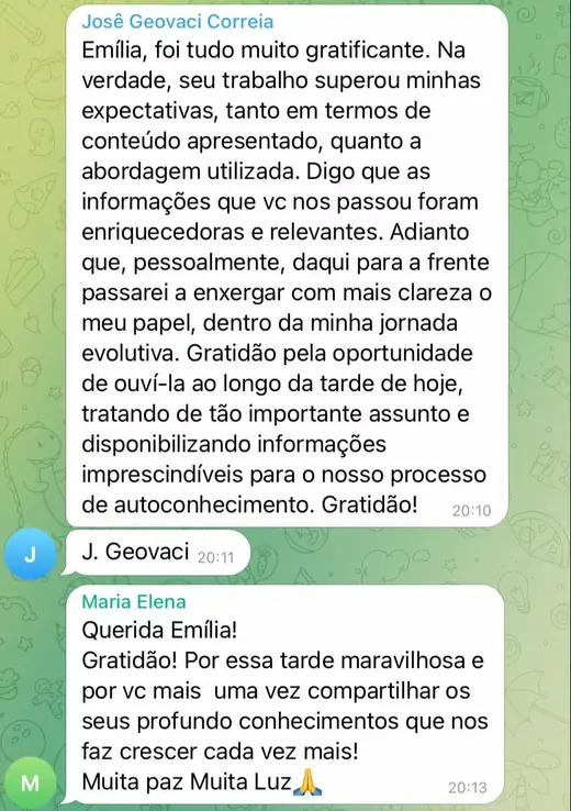 Depoimento de José Geovaci e de Maria Elena